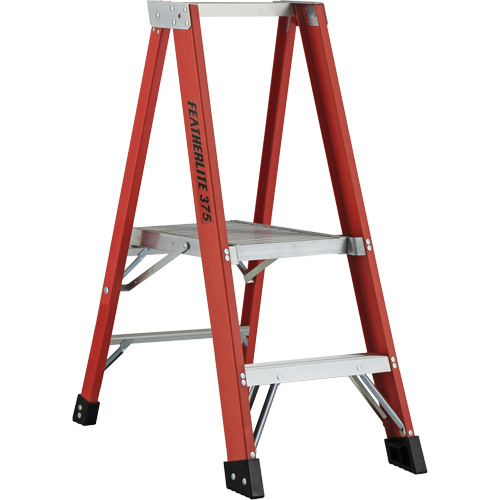 Industrial Extra Heavy-Duty Platform Stepladder (6500 AA Series), 4', 375 lbs. Cap. Fastek