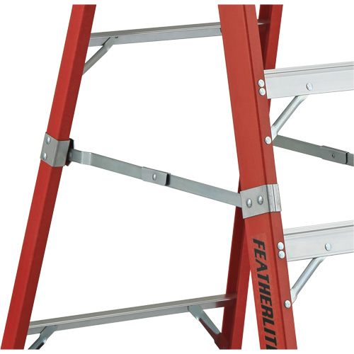 Industrial Extra Heavy-Duty Platform Stepladder (6500 AA Series), 12', 375 lbs. Cap. Fastek