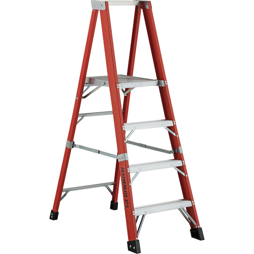 Industrial Extra Heavy-Duty Platform Stepladder (6500 AA Series), 12', 375 lbs. Cap. Fastek