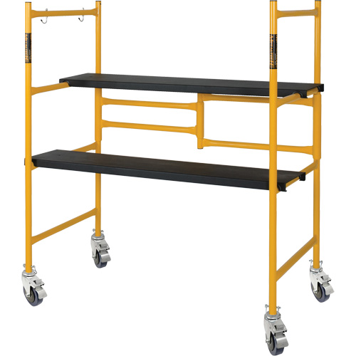 Ensemble de petit &eacute;chafaudage de base de 4' Jobsite Series, Cadre Acier, 41" p x 45-3/4" h Fastek