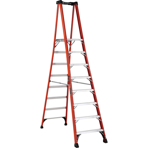Industrial Extra Heavy-Duty Pro Platform Stepladders (FXP1800 Series), 8', 375 lbs. Cap. Fastek