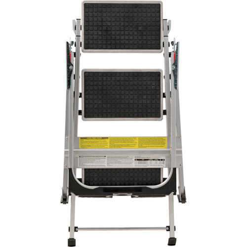 Tilt & Roll Step Stool Ladder, 3 Steps, 34" x 22" x 50.75" High Fastek