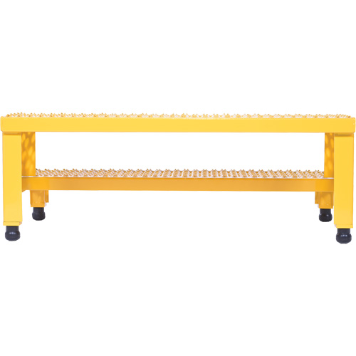 Plate-forme ajustable Step-Mate, 2 marche(s), 36-3/16" la x 22-7/8" lo x 15-1/4" h, Capacit&eacute; 500 lb Fastek