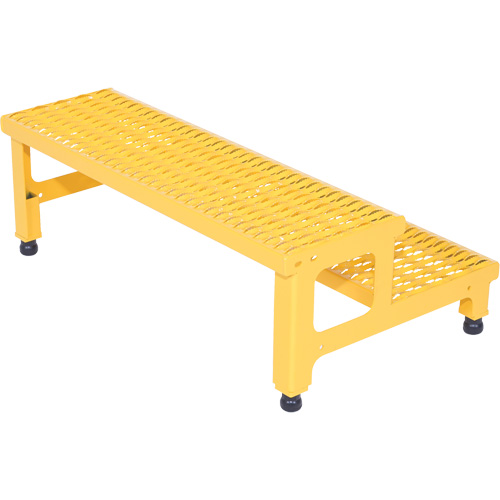 Plate-forme ajustable Step-Mate, 2 marche(s), 36-3/16" la x 22-7/8" lo x 15-1/4" h, Capacit&eacute; 500 lb Fastek
