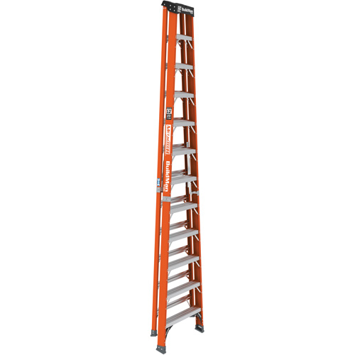 Step Ladder, 12', Fibreglass, 375 lbs. Capacity, Type 1AA Fastek