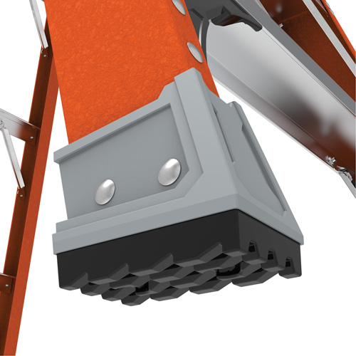 Safespace Platform Step Ladder, 6', 300 lbs. Cap. Fastek