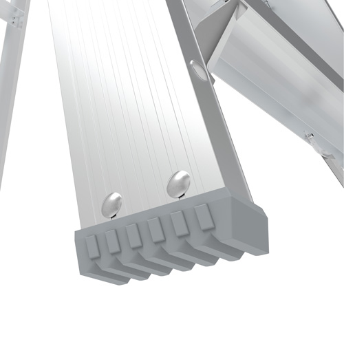 Step Ladder with Paint Tray, 10', Aluminum, 225 lbs. Capacity, Type 2 Fastek