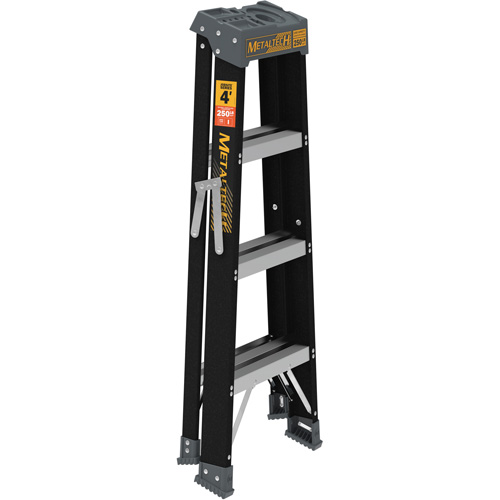 Step Ladder, 4', Fibreglass, 250 lbs. Capacity, Type 1 Fastek