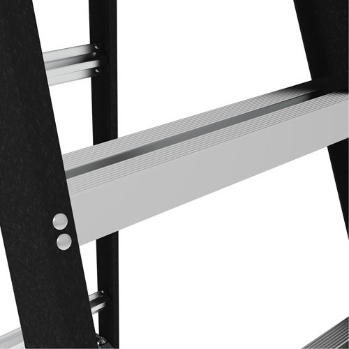 Step Ladder with Paint Tray, 6', Fibreglass, 250 lbs. Capacity, Type 1 Fastek