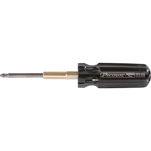 Sixpac Plus Multi-Bit Screwdrivers Fastek