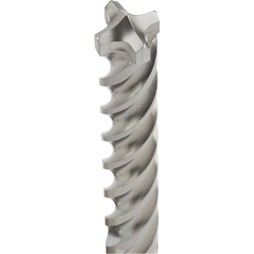 MX4 4-Cutter SDS-Plus Rotary Hammer Drill Bit, 5/8", SDS-Plus Shank, Carbide Fastek