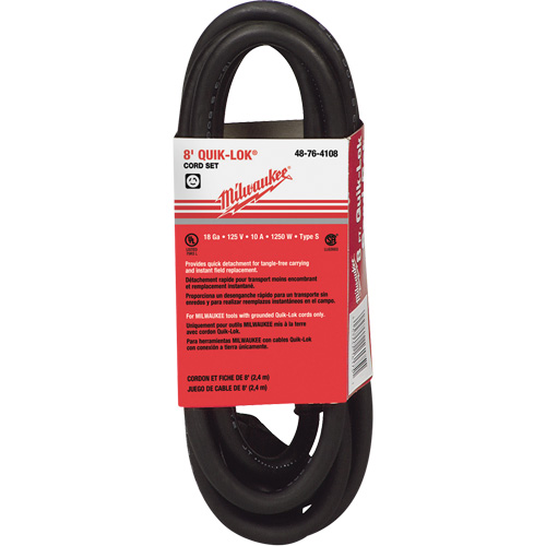 Quik-Lok&reg; Cord with Twist Style Plug Fastek