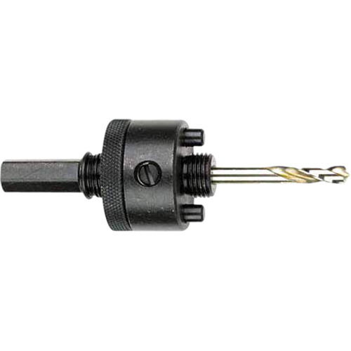 Hole Saw Arbor &amp Pilot Drills, 1-1/4" and Larger, 7/16" Shank Fastek