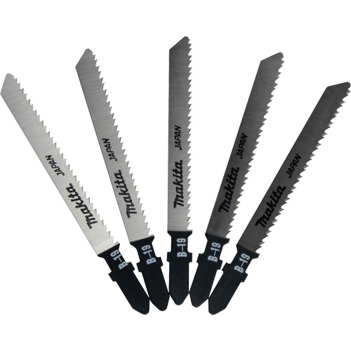 Jig Saw Blade, High-Carbon Steel, 3-17/32" L, 12 TPI Fastek