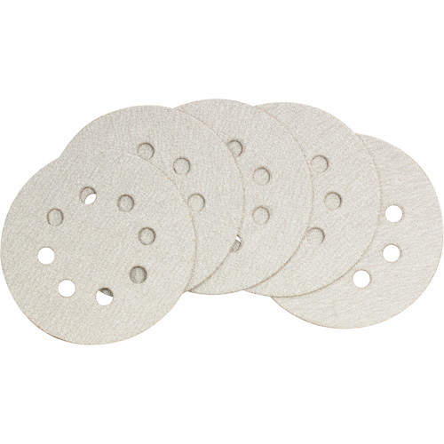 Random Orbit Sander Abrasive Sandpaper - 50-Pack, 5" Dia., 60 Grit Fastek