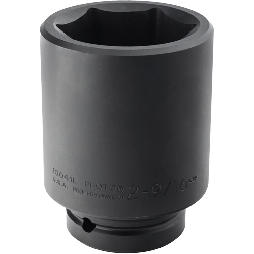 Socket, Impact, 2-9/16", 1" Drive, 6 Points, Deep Fastek
