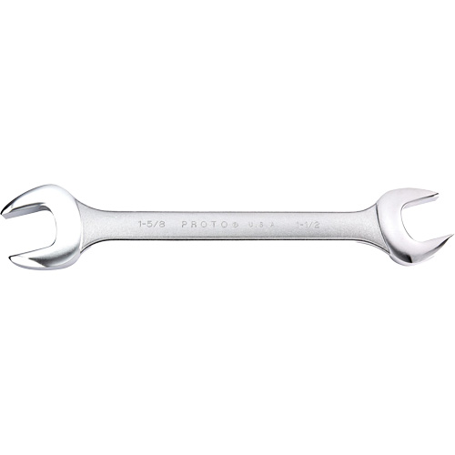 Open-End Wrench, 1-1/2" x 1-5/8", Satin Fastek