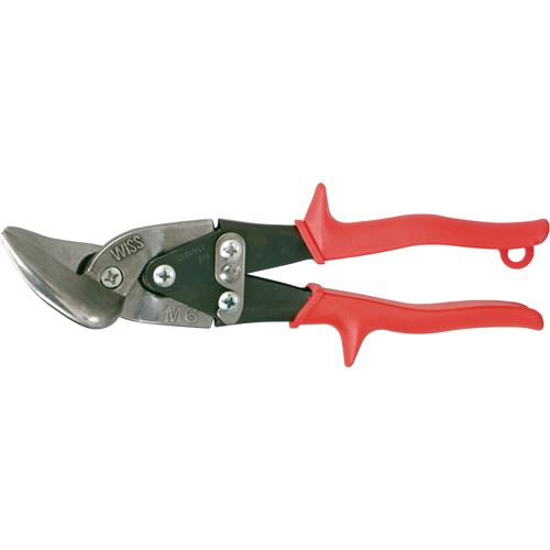Metalmaster&reg; Offset Snips, 1-1/4" Cut Length, Straight/Left Cut Fastek