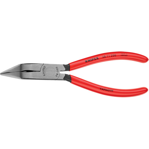 Pince &agrave; bec long de 8" avec angle de sans couteau Fastek