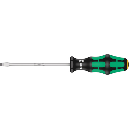 Tapered Slotted Screwdriver, 1.0 mm, 5-1/8" L, Plastic Handle Fastek