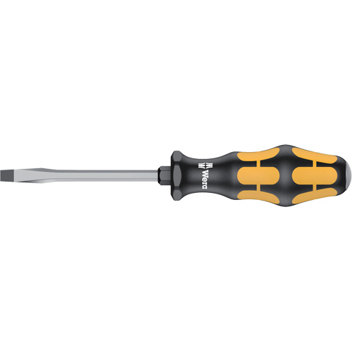 Slotted Demolition Screwdriver, 1/4", 8-1/8" L, Plastic Handle Fastek