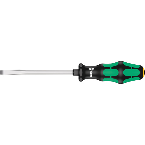 Slotted Screwdriver, 1.2 mm, 5-1/8" L, Plastic Handle Fastek