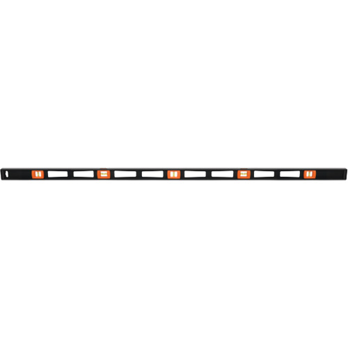 Top-Reading Level, I-Beam, 72" L, Aluminum, 5, Non-Magnetic Fastek