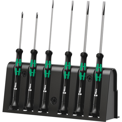 Micro Series Screwdriver Set with Rack, 6 Pcs. Fastek