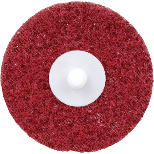 Disque de conditionnement de surface &agrave; remplacement rapide Standard Abrasives, 3" dia., Grain Moyen, Oxyde d'aluminium Fastek