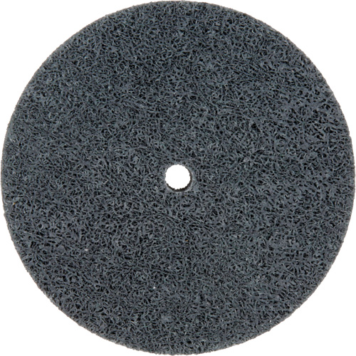 Standard Abrasives 500 Series Soft Density Unitized Wheels, 3" x 1/2", 1/4" Arbor, Fine Grit, Silicon Carbide Fastek