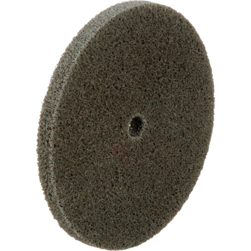 Standard Abrasives Unitized Wheel, 3" x 1/4", 1/4" Arbor, Fine Grit, Aluminum Oxide Fastek