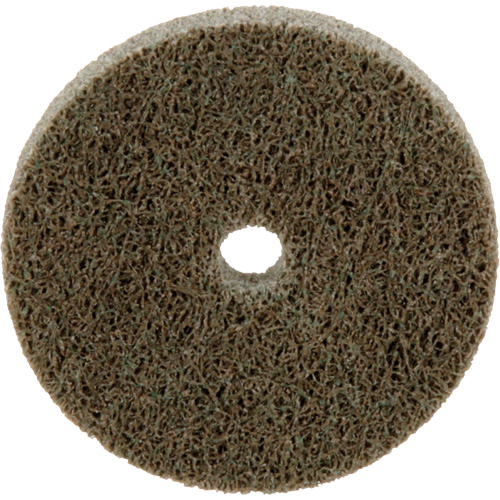 Standard Abrasives Unitized Wheel, 2" x 1/4", 1/4" Arbor, Medium Grit, Aluminum Oxide Fastek