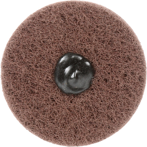 Meule Buff & Blend Standard Abrasives, 3" dia. x 3" la, Arbre 1/4", Oxyde d'aluminium Fastek