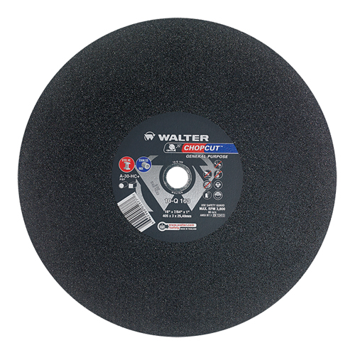 Chopcut Cut-Off Wheel, 16" x 7/8", 1" Arbor, Type 1, Aluminum Oxide, 3800 RPM Fastek