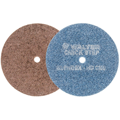 Disque de pr&eacute;paration de surface QUICK-STEP BLENDEX, 5" dia., Grain Extra grossier, Oxyde d'aluminium Fastek