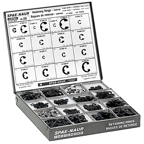 External Retaining Ring Assortments Fastek