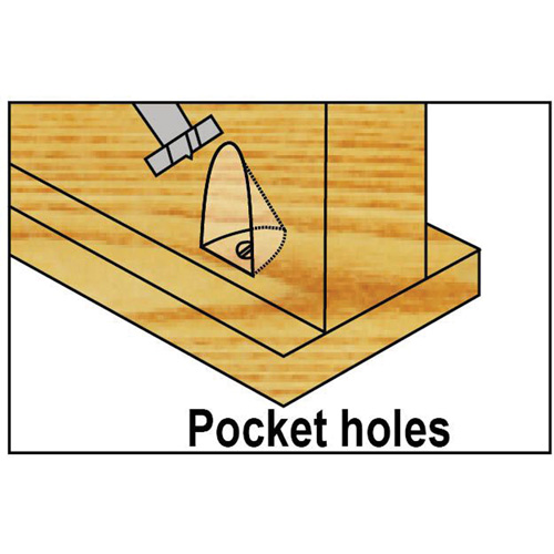 Trousses de m&egrave;ches Forstner Bormax dans un boîtier en bois, 7 morceaux, Acier Fastek