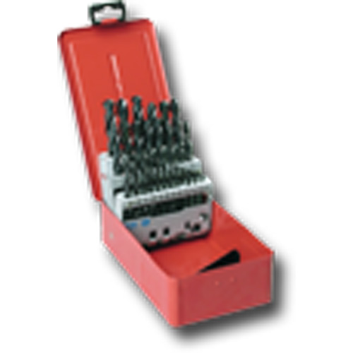 Jobber Length Drill Bit Set, 115 Pieces, High Speed Steel Fastek