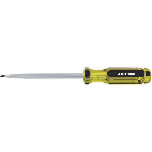 SDS-6S Jumbo Handle Screwdriver, 1/4", 6" L, Plastic Handle Fastek