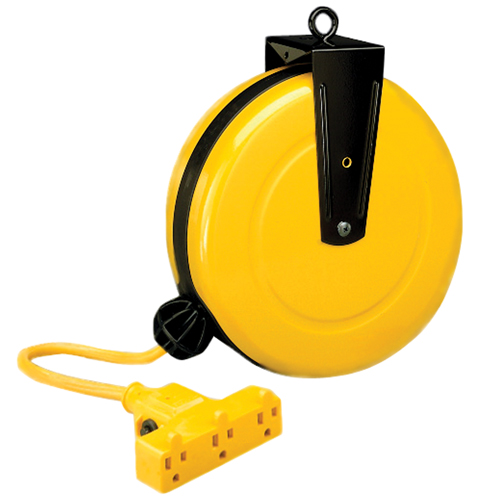 Extension Reels, 30', SJT, 14/3 Gauge, 13 A Fastek