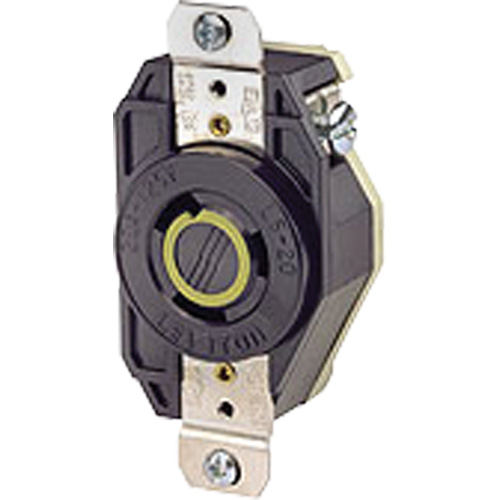 Single Flush 2-Pole 3-Wire Grounding  Receptacle Fastek