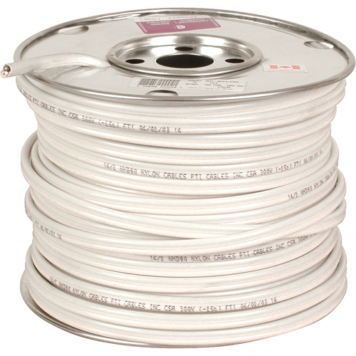 Wire NMD90 14/3, Solid Wire Type, 0.346" O.D., 14 AWG, 246' L Fastek