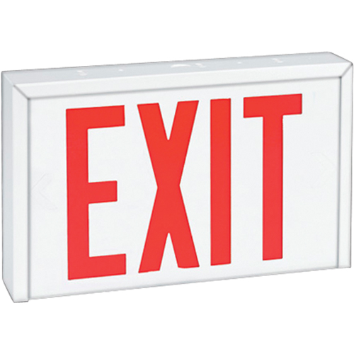 Stella Exit Signs - Exit, LED, 12" L x 12" W, English Fastek