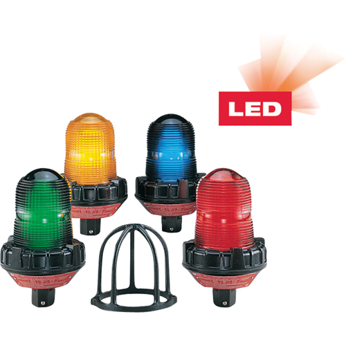 LED Hazardous Location Warning Lights With XLT Technology, Flashing, Blue Fastek