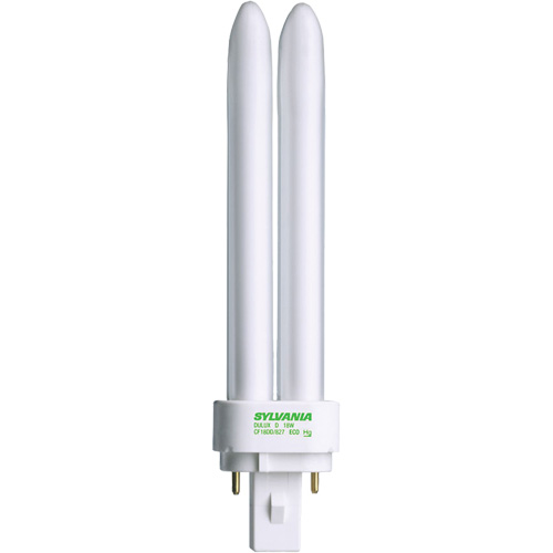Tubes fluorescents compacts - Universel, 26 W, T4X2, 2700 K Fastek