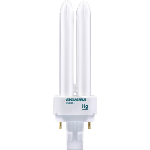 Tubes fluorescents compacts - Universel, 26 W, T4X2, 3500 K Fastek