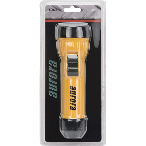 AFL100 Flashlight, LED, 35 Lumens, D Batteries Fastek