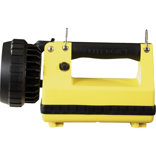 Lanterne avec syst&egrave;me de montage pour v&eacute;hicule E-Flood LiteBox, DEL, 615 lumens, 8 hres de fonctionnement, piles Rechargeable, Compris Fastek