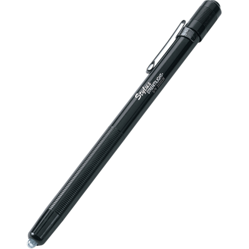 Stylus&reg; Alkaline Battery-Powered Pen Light, LED, 11 Lumens, Aluminum Body, AAAA Batteries, Included Fastek