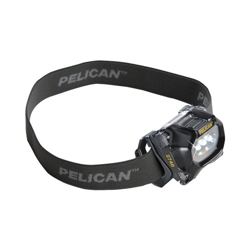 2740 Headlamp, LED, 66 Lumens, 7.25 Hrs. Run Time, AAA Batteries Fastek